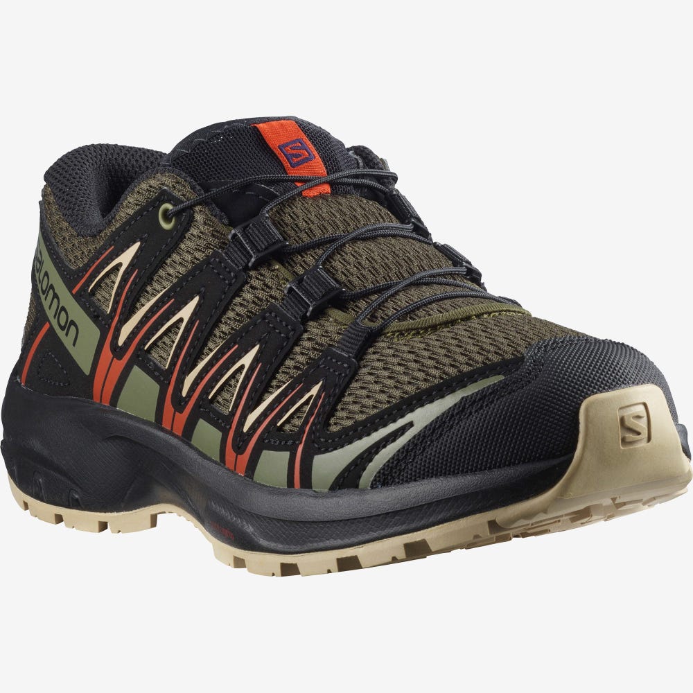 Salomon XA PRO 3D J Gyerek Terepfutó Cipő Olivazöld | IDJ674813