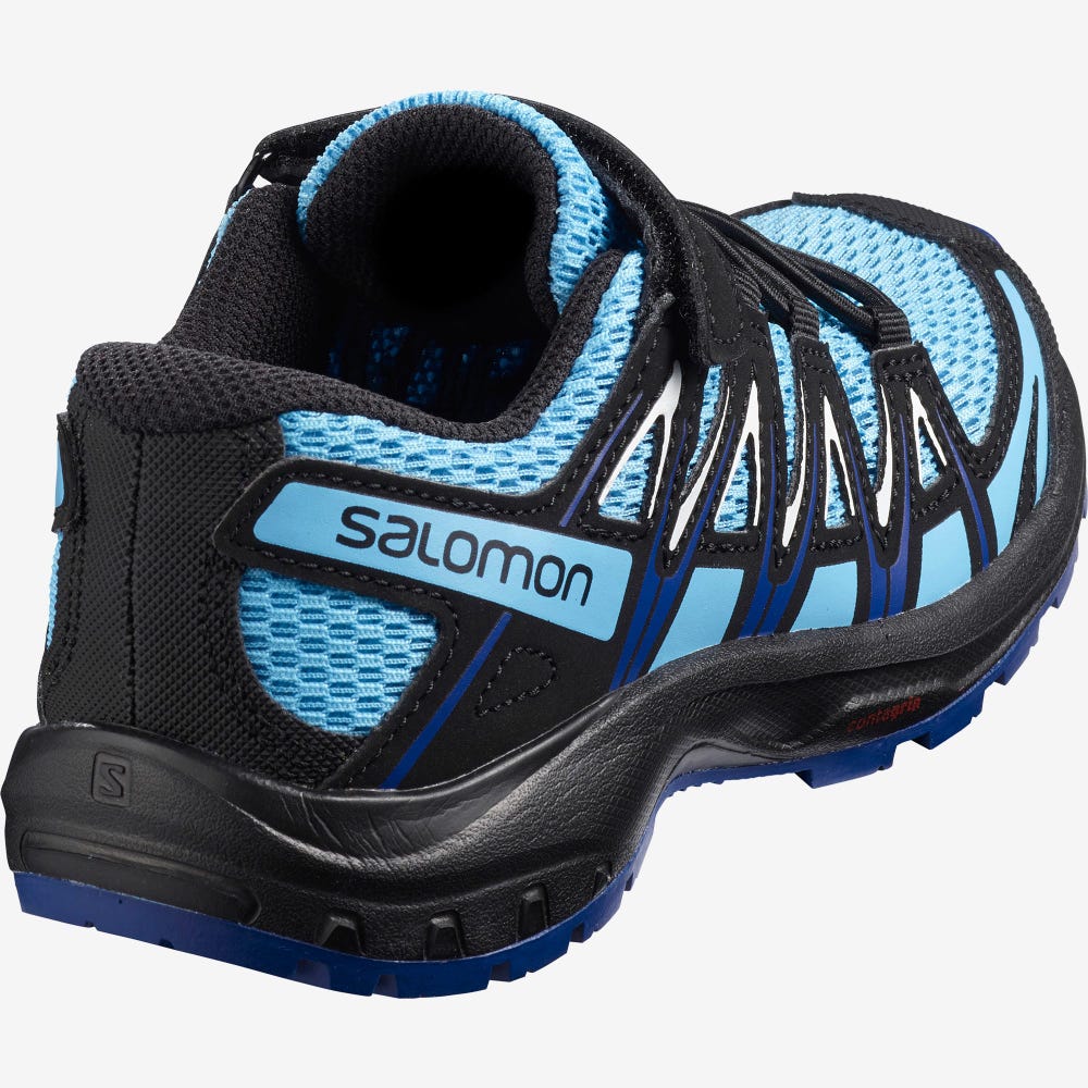 Salomon XA PRO 3D K Gyerek Terepfutó Cipő Kék/Fehér | UGE156042