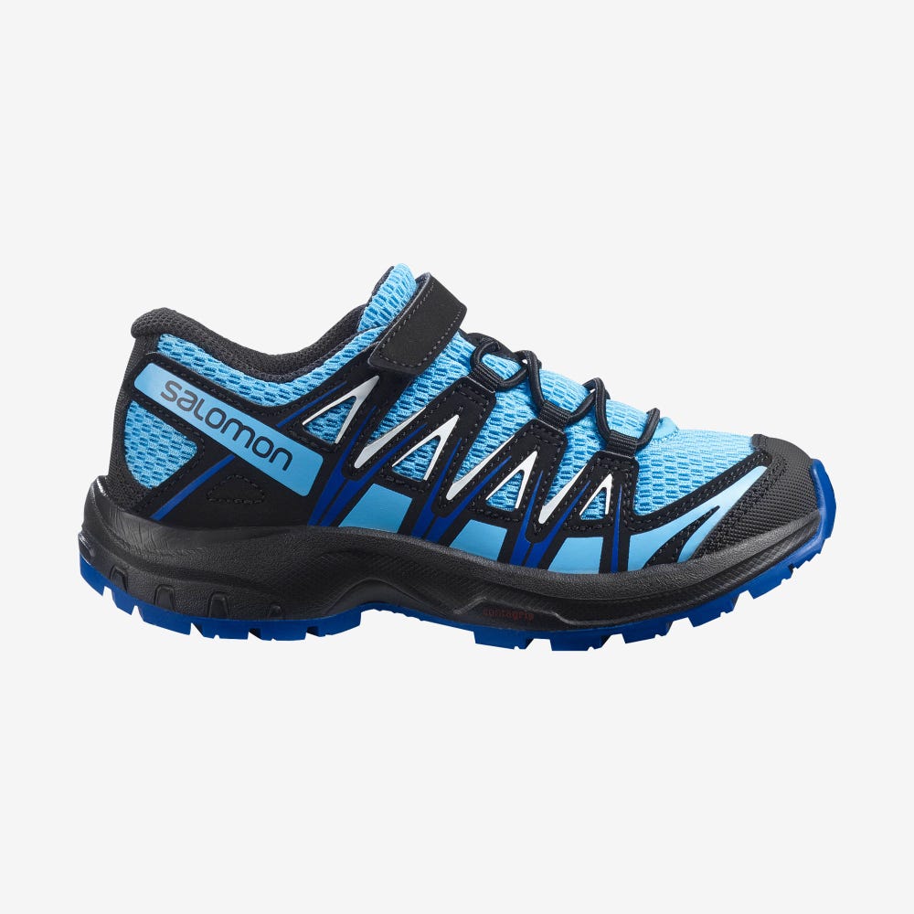 Salomon XA PRO 3D K Gyerek Terepfutó Cipő Kék/Fehér | UGE156042