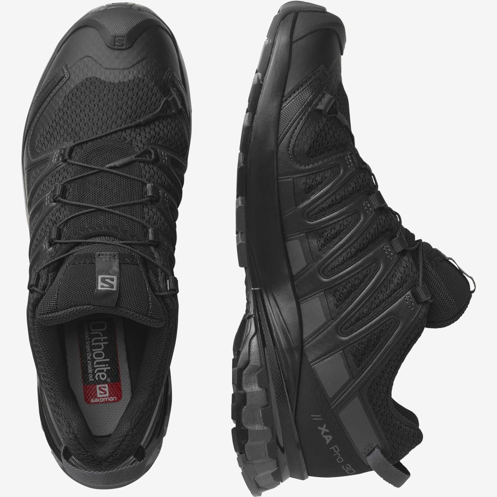 Salomon XA PRO 3D v8 Férfi Túracipő Fekete | RPW694531