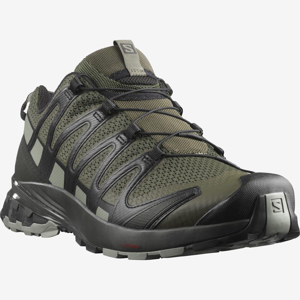 Salomon XA PRO 3D v8 Férfi Túracipő Olivazöld/Szürke | WZH903218