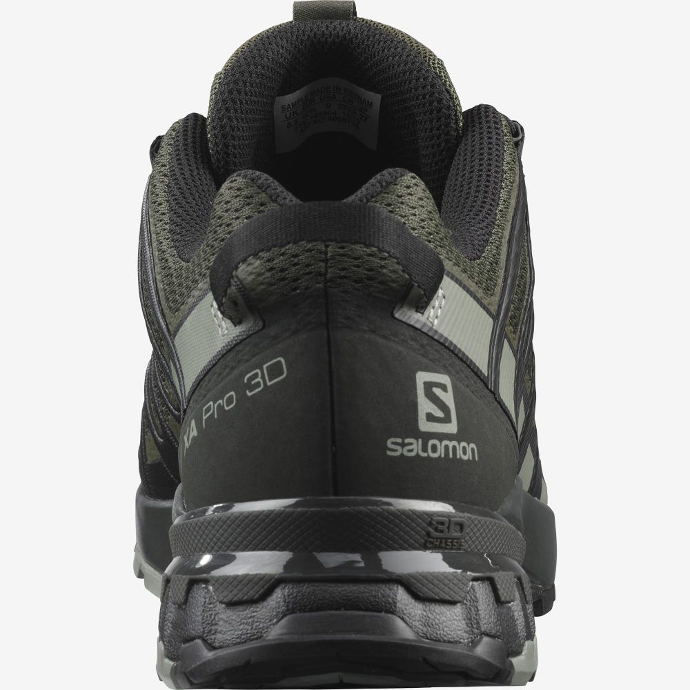 Salomon XA PRO 3D v8 Férfi Túracipő Olivazöld/Szürke | WZH903218