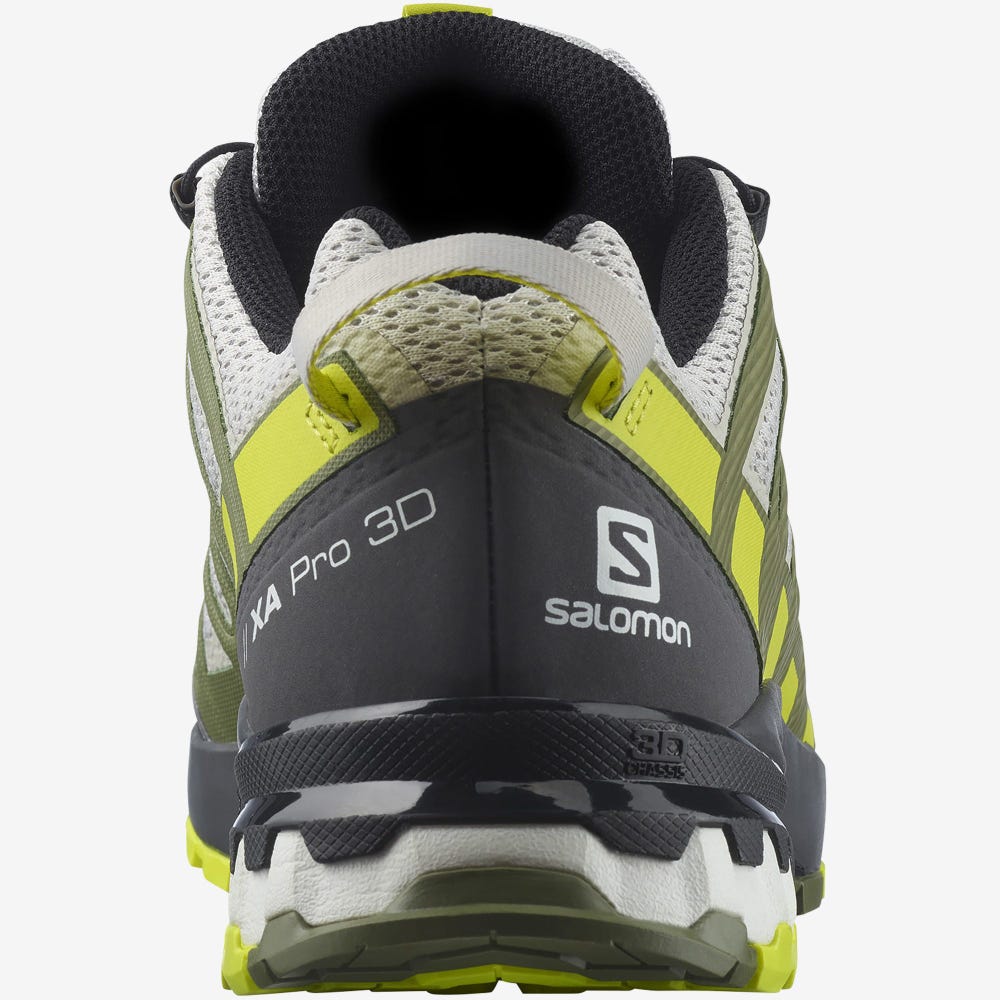 Salomon XA PRO 3D v8 Férfi Túracipő Szürke/Zöld | QGY174283