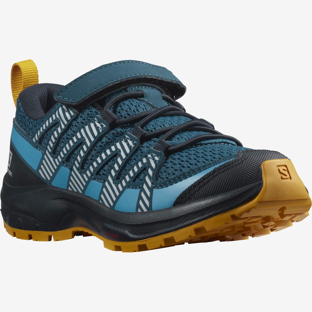 Salomon XA PRO V8 Gyerek Terepfutó Cipő Kék | SXK612753