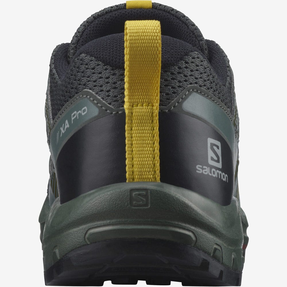 Salomon XA PRO V8 Gyerek Túrabakancs Fekete | TNG014239