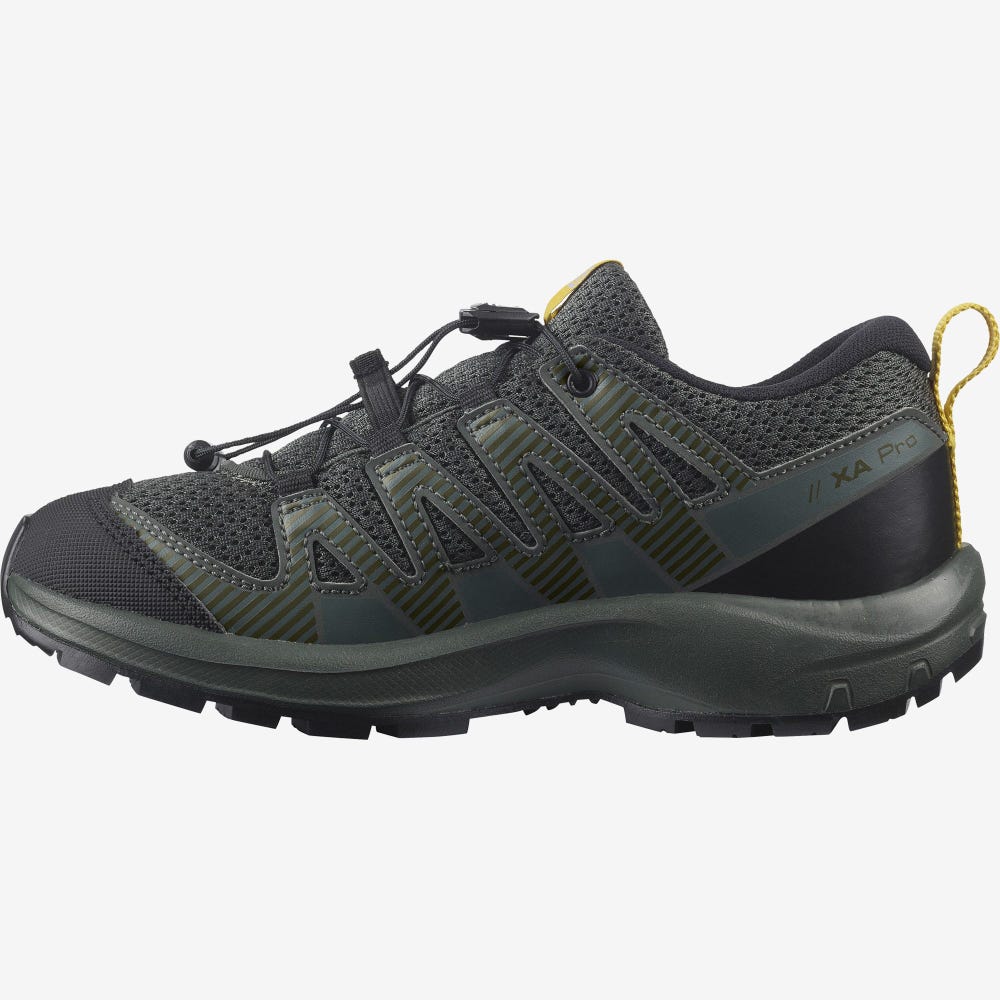 Salomon XA PRO V8 Gyerek Túrabakancs Fekete | TNG014239