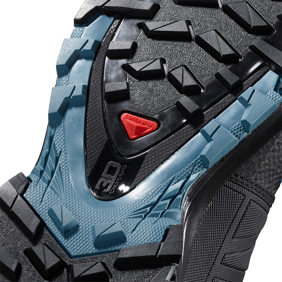 Salomon XA WILD GORE-TEX Férfi Túracipő Kék/Fekete | DHJ690213
