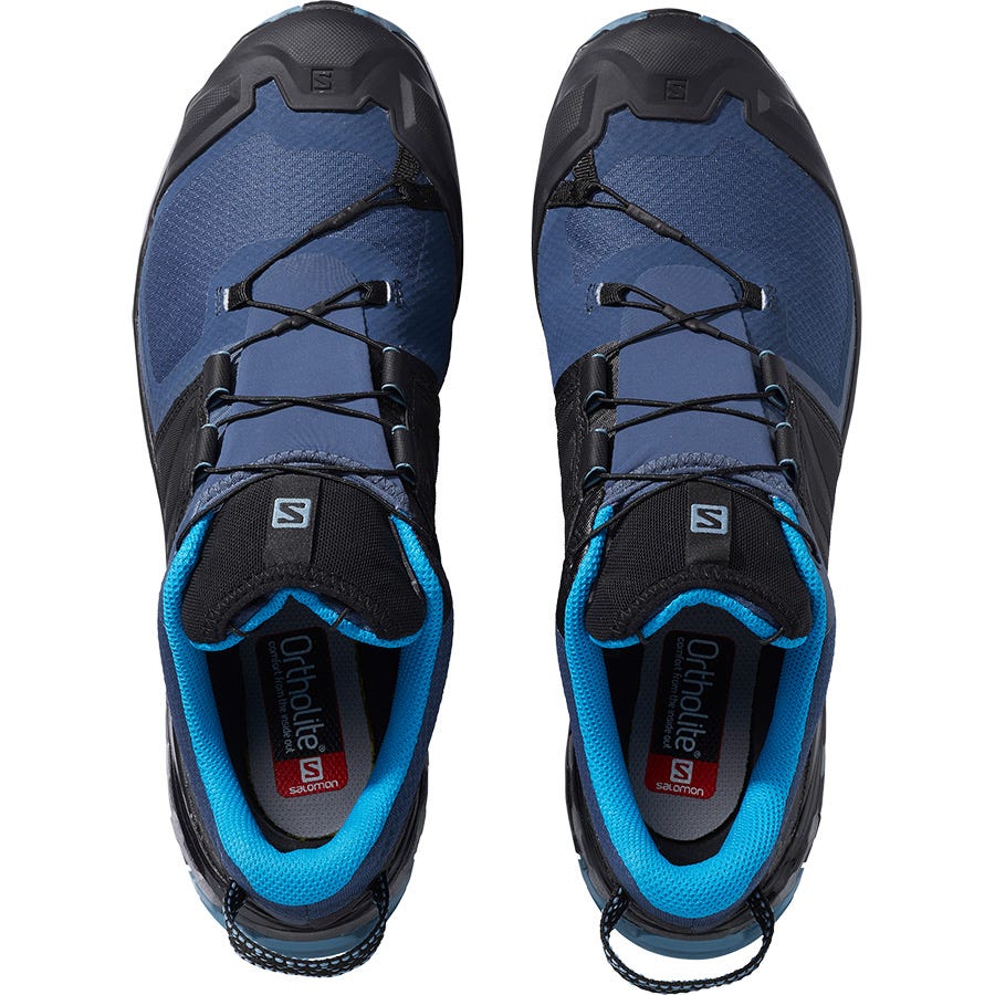 Salomon XA WILD GORE-TEX Férfi Túracipő Kék/Fekete | DHJ690213