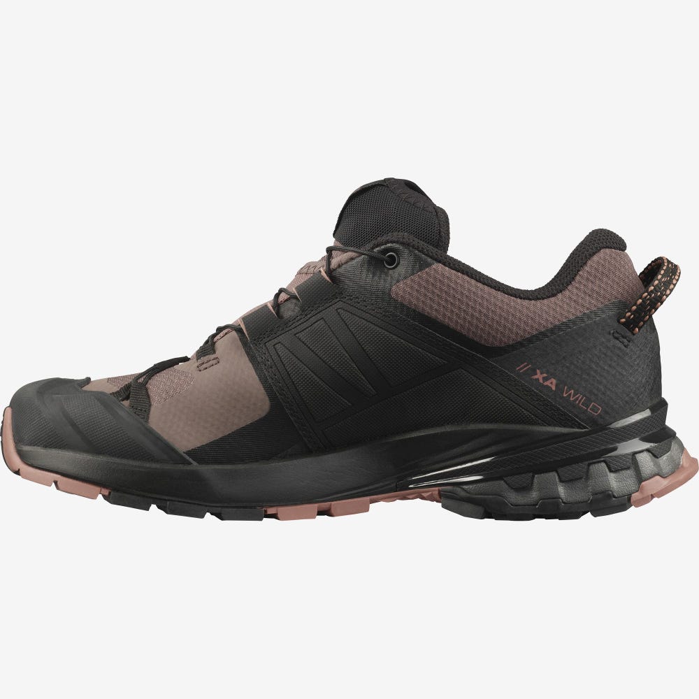 Salomon XA WILD Női Túracipő Fekete | FPZ615423