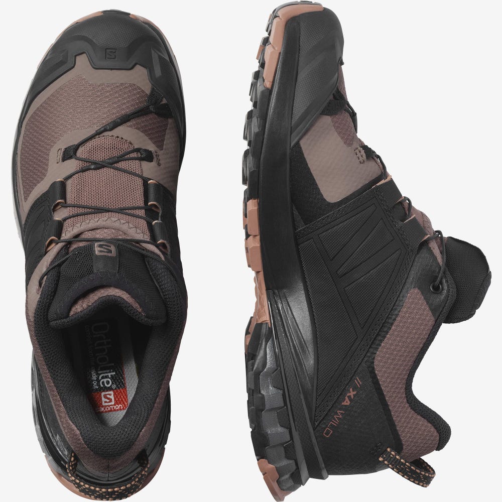 Salomon XA WILD Női Túracipő Fekete | FPZ615423