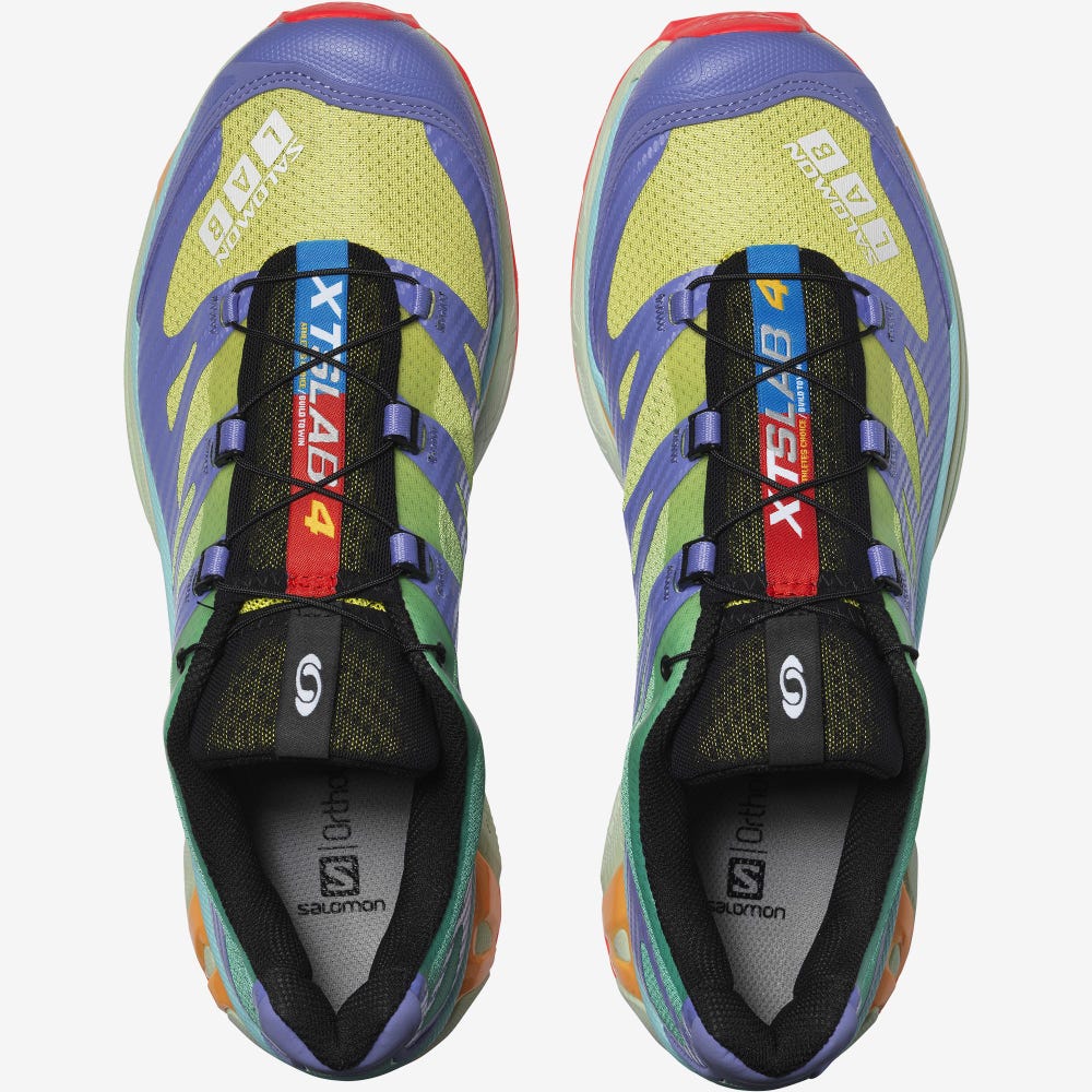 Salomon XT-4 Férfi Sportcipő Sárga/Menta | ZNM304658