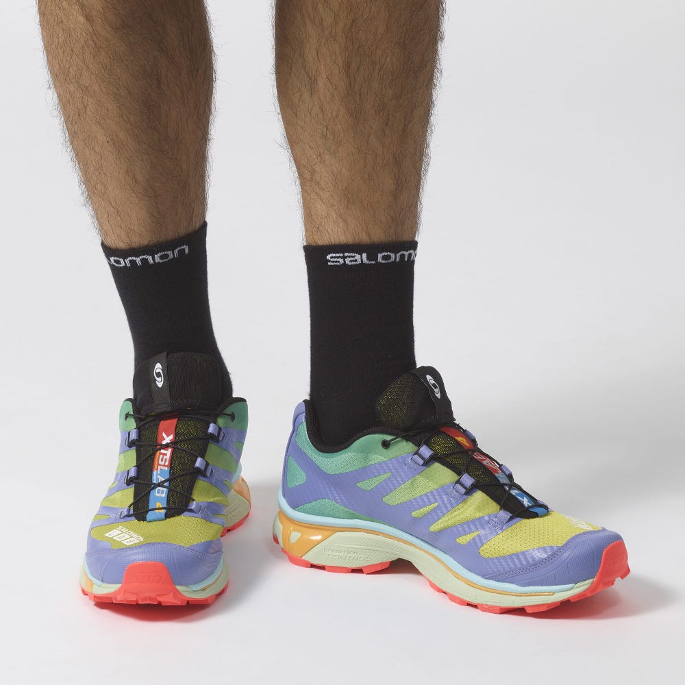 Salomon XT-4 Férfi Sportcipő Sárga/Menta | ZNM304658