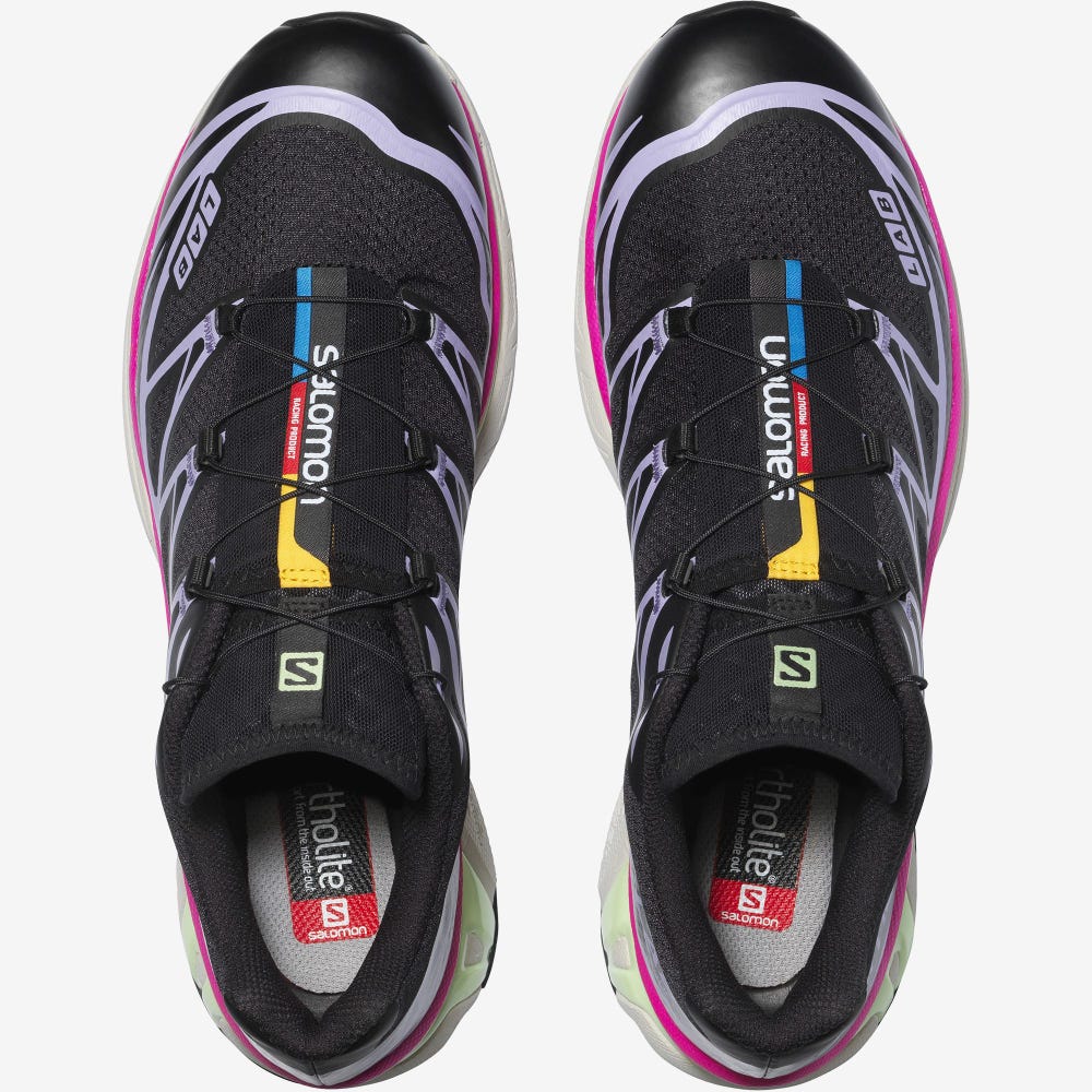 Salomon XT-6 Férfi Sportcipő Fekete/Levendula | MQS987601