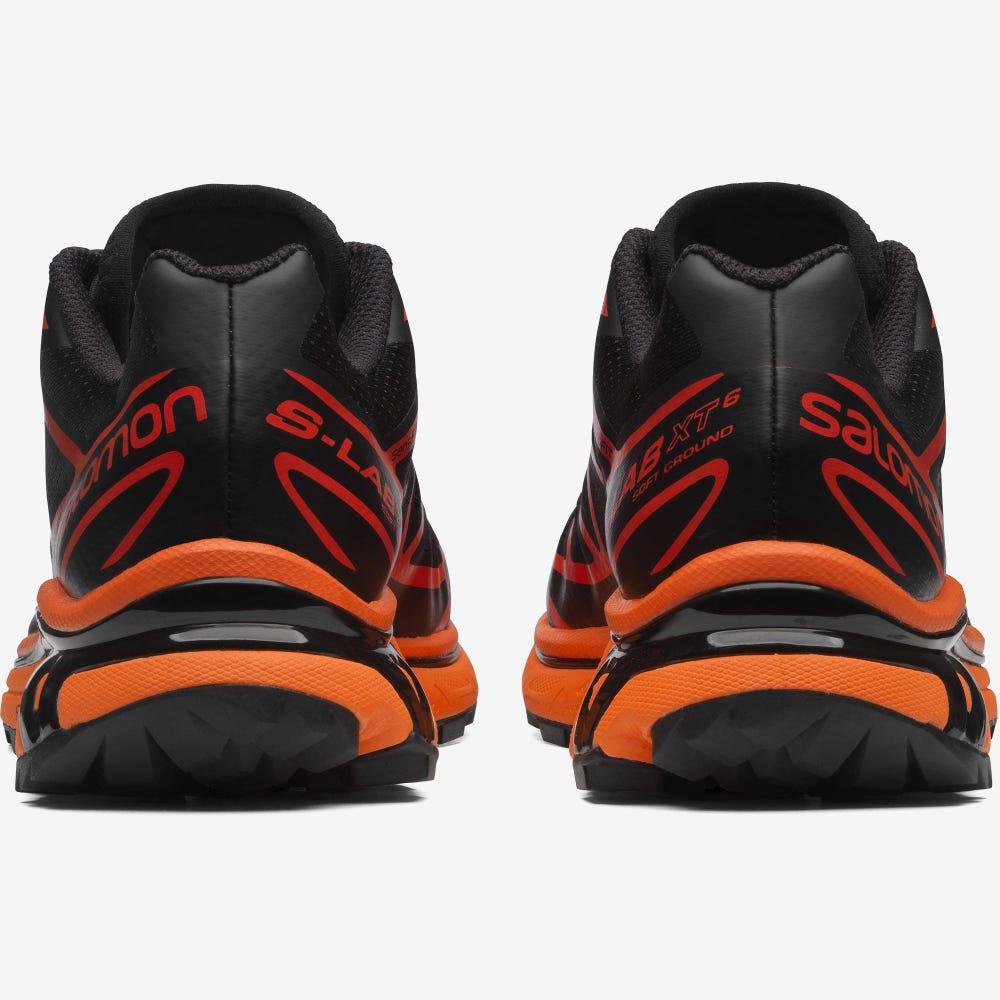 Salomon XT-6 Férfi Sportcipő Fekete/Narancssárga | KRT204613