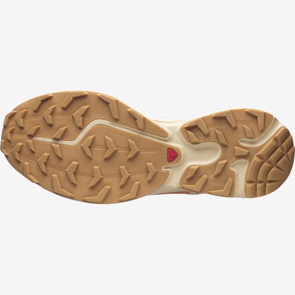 Salomon XT-6 SKYLINE Férfi Sportcipő Bézs/Narancssárga | XQJ769105