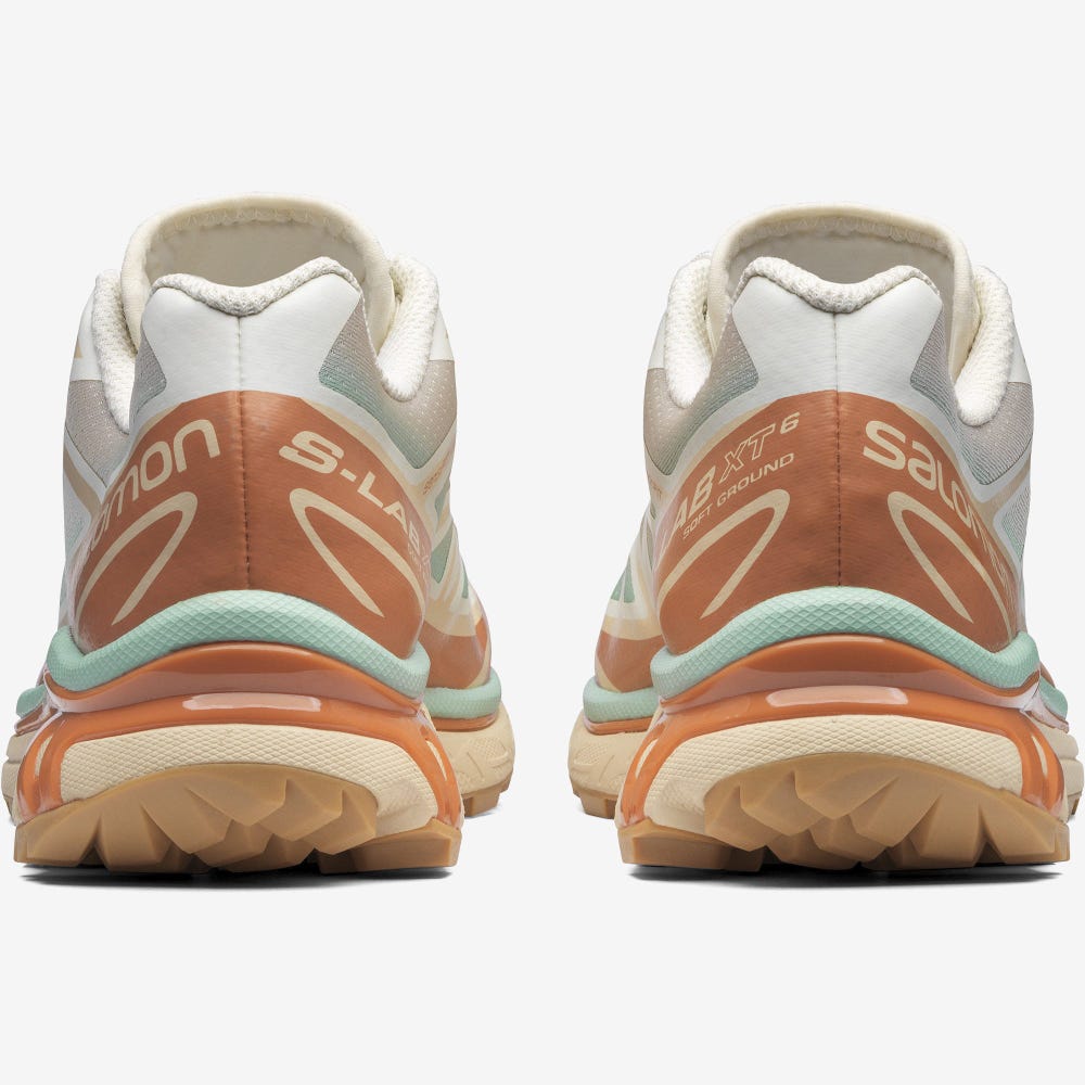 Salomon XT-6 SKYLINE Férfi Sportcipő Bézs/Narancssárga | XQJ769105