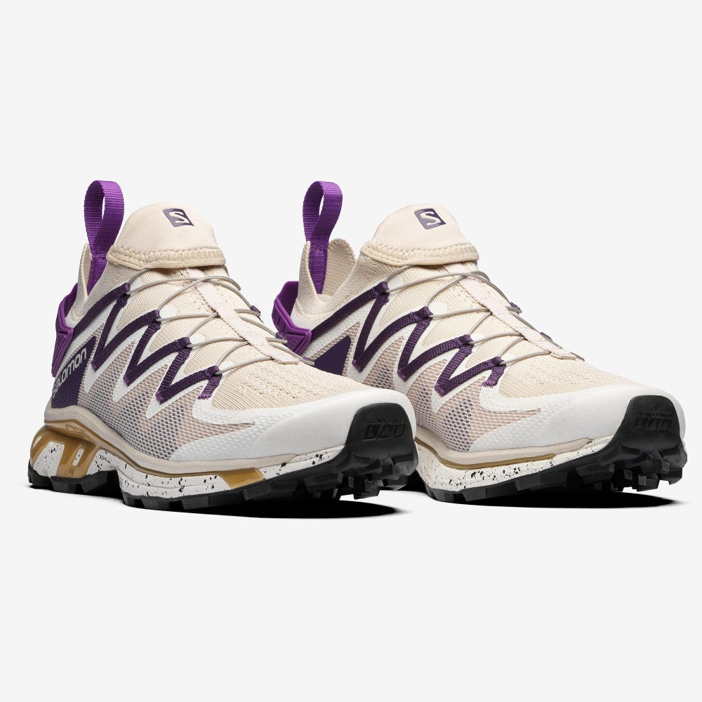 Salomon XT-RUSH Férfi Sportcipő Bézs/Lila/Arany | LOQ736251