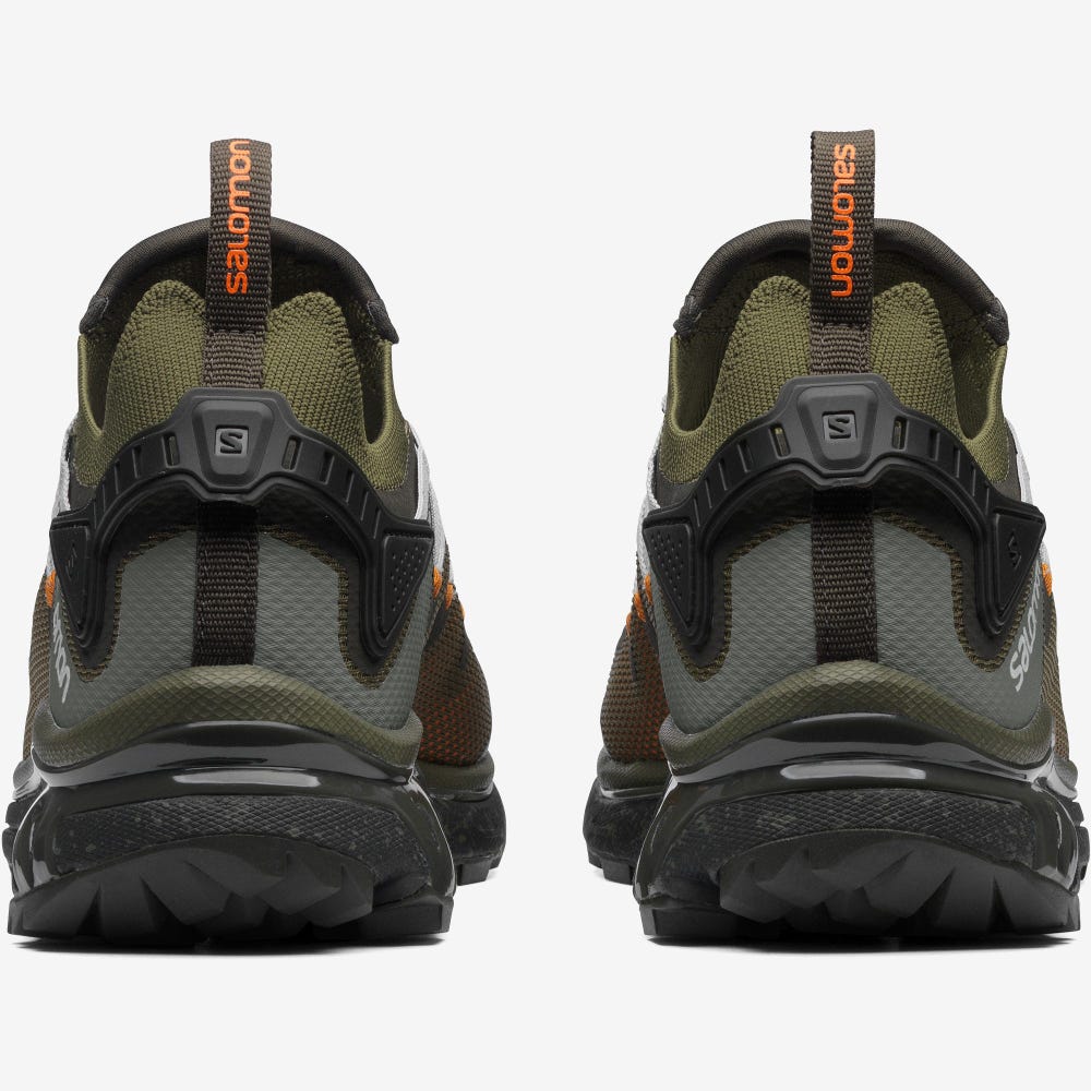 Salomon XT-RUSH Férfi Sportcipő Olivazöld/Narancssárga | UQL835261