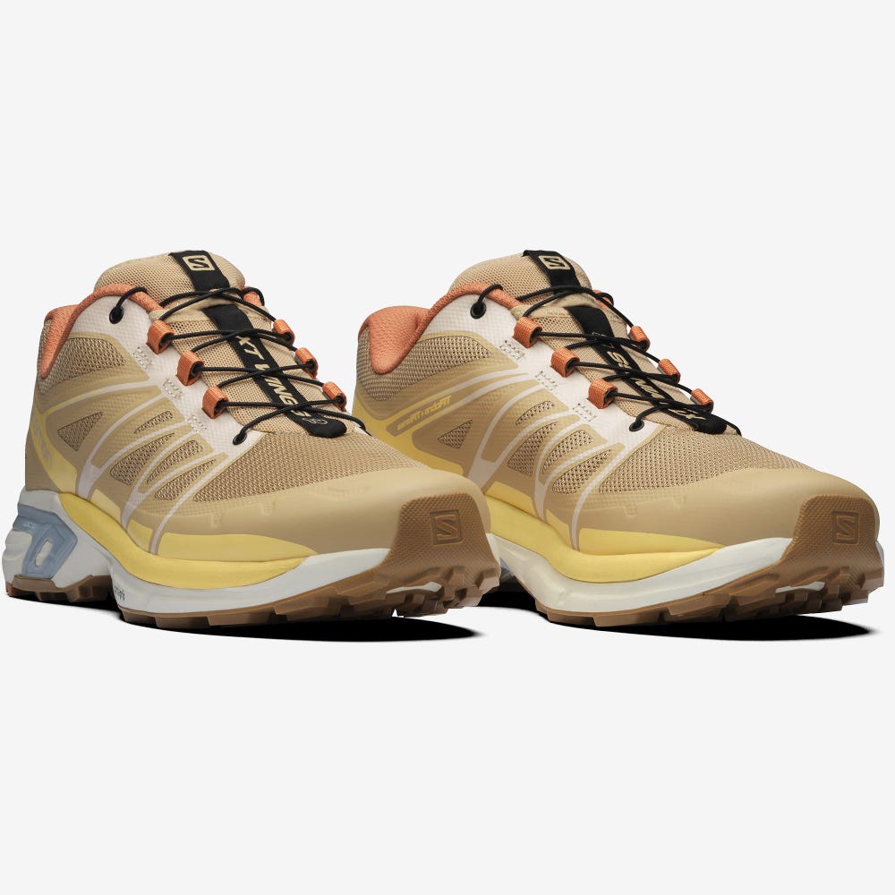 Salomon XT-WINGS 2 Férfi Sportcipő Barna/Narancssárga | LJS208971