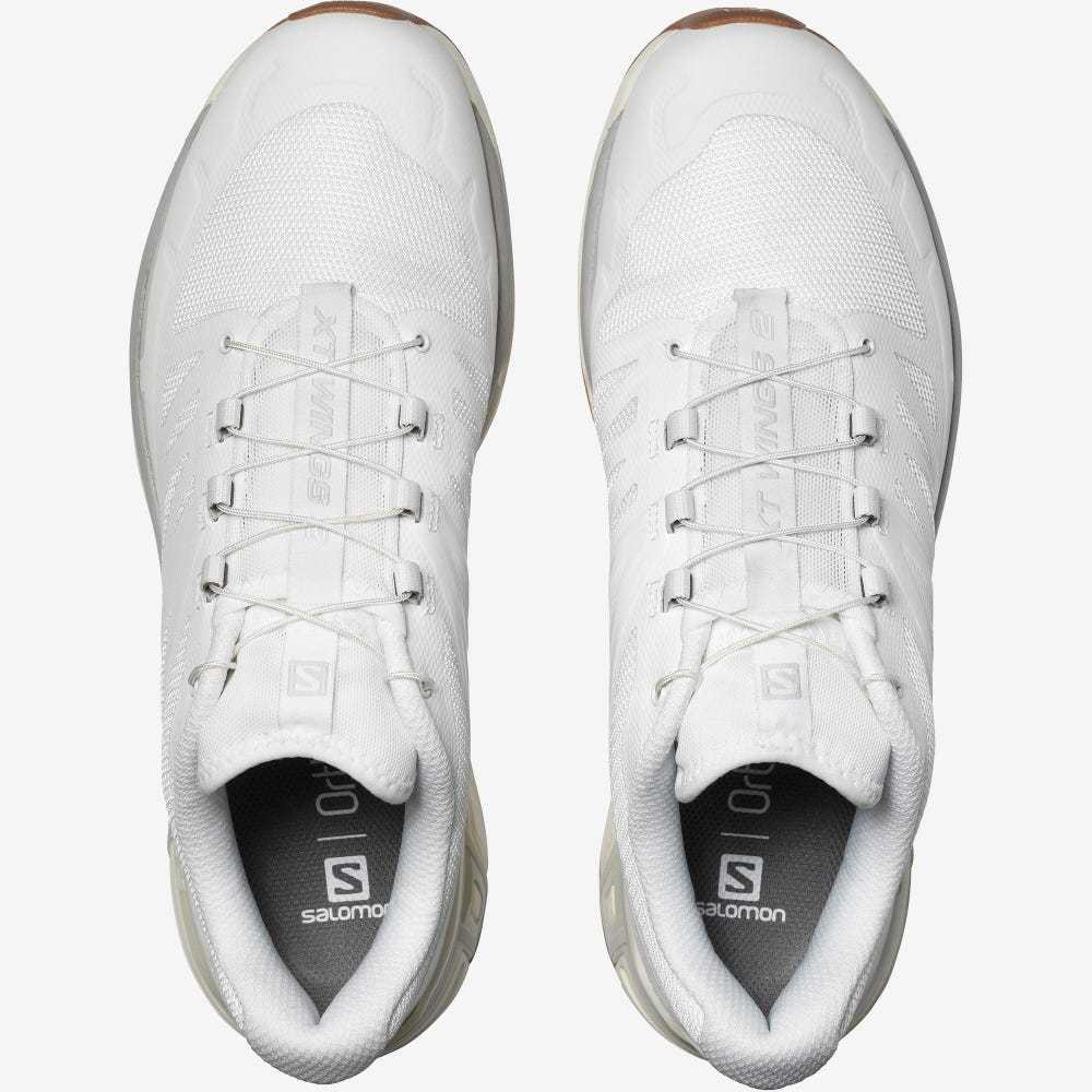 Salomon XT-WINGS 2 Férfi Sportcipő Fehér/Világos Sárga | VLU172930