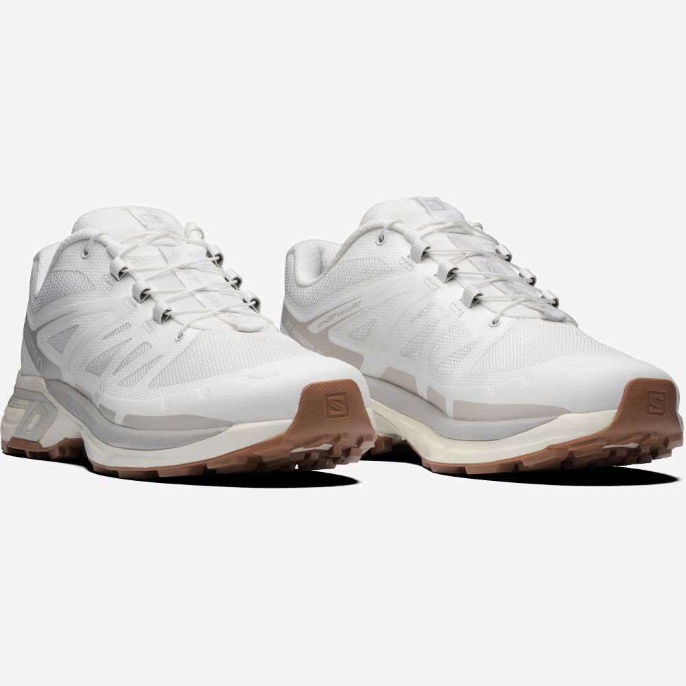 Salomon XT-WINGS 2 Férfi Sportcipő Fehér/Világos Sárga | VLU172930