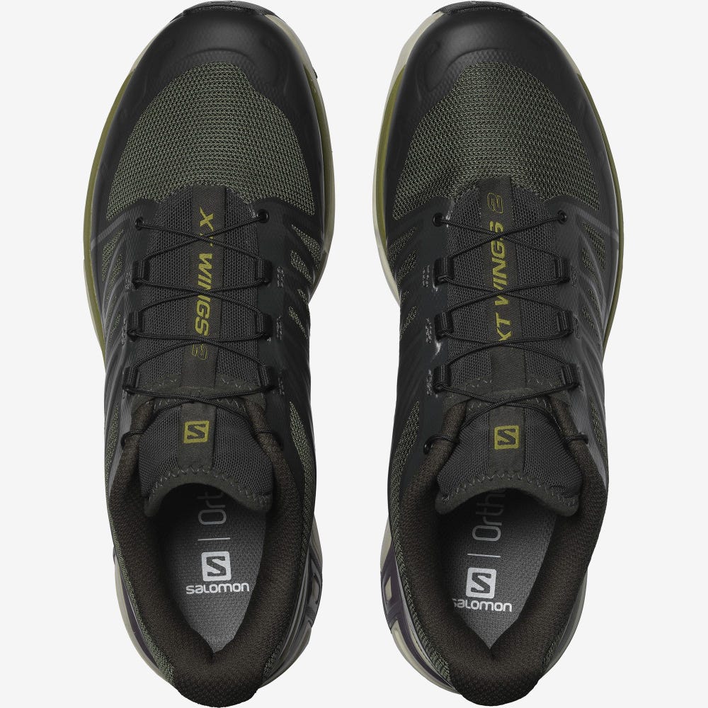 Salomon XT-WINGS 2 Női Sportcipő Olivazöld/Zöld | ALT756810
