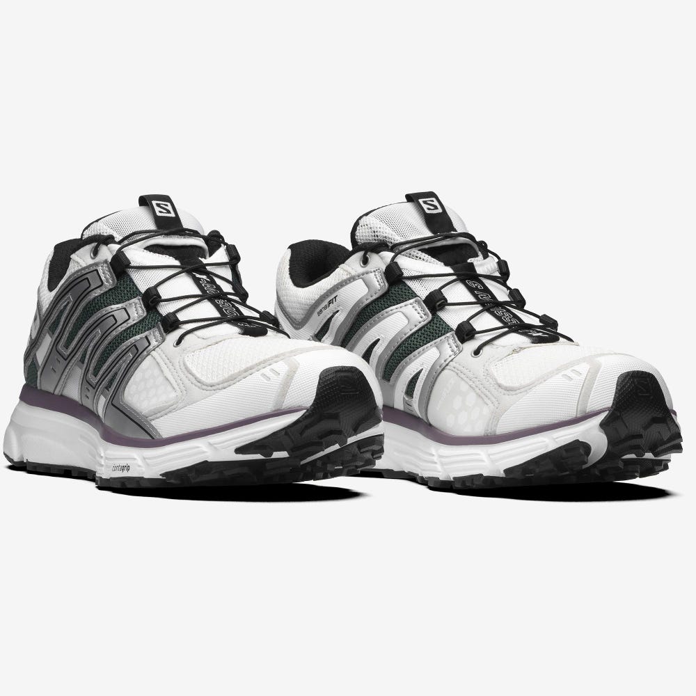 Salomon X-MISSION 3 Férfi Sportcipő Fehér/Titán/Fekete | SLU450712