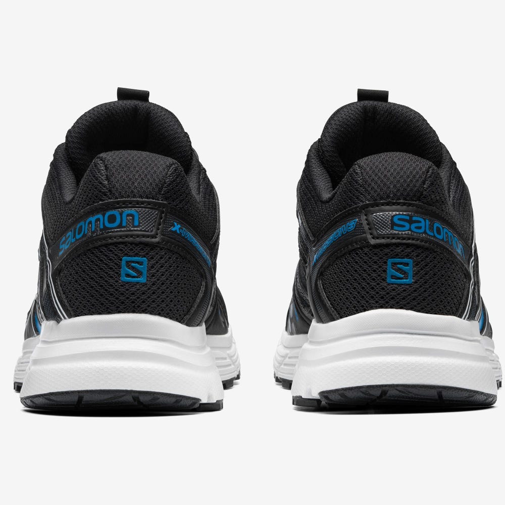 Salomon X-MISSION 3 Férfi Sportcipő Fekete/Kék | HZN541976