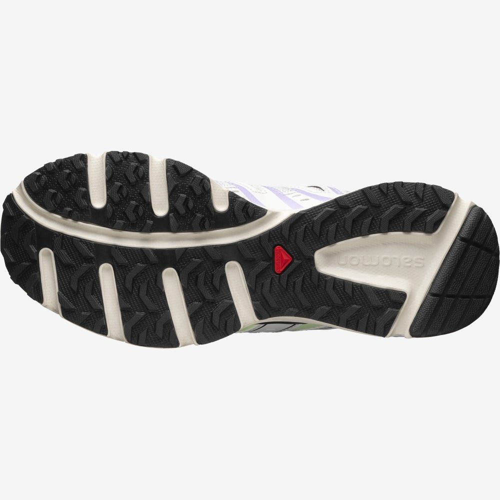 Salomon X-MISSION 3 Férfi Sportcipő Zöld/Levendula | FMO076952