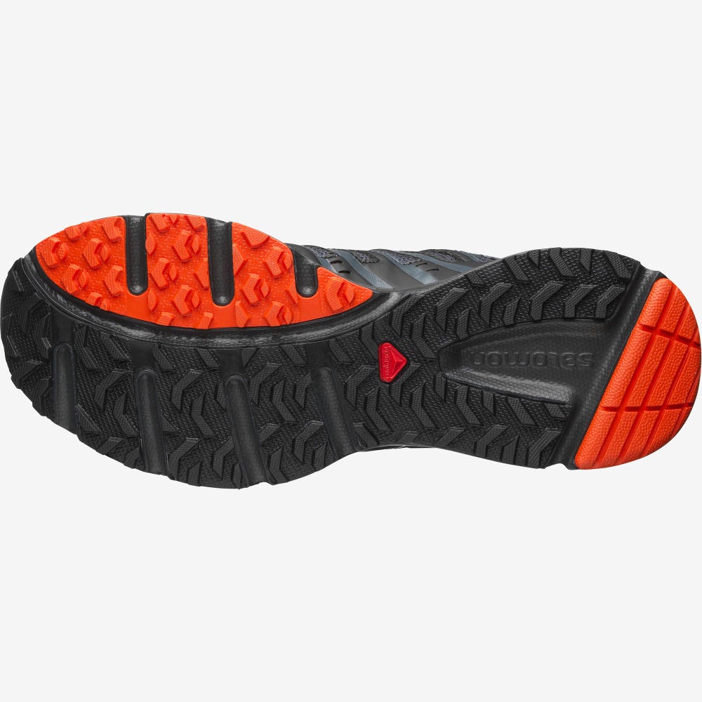 Salomon X-MISSION 3 Női Sportcipő Fekete/Piros Narancssárga | UNK539472