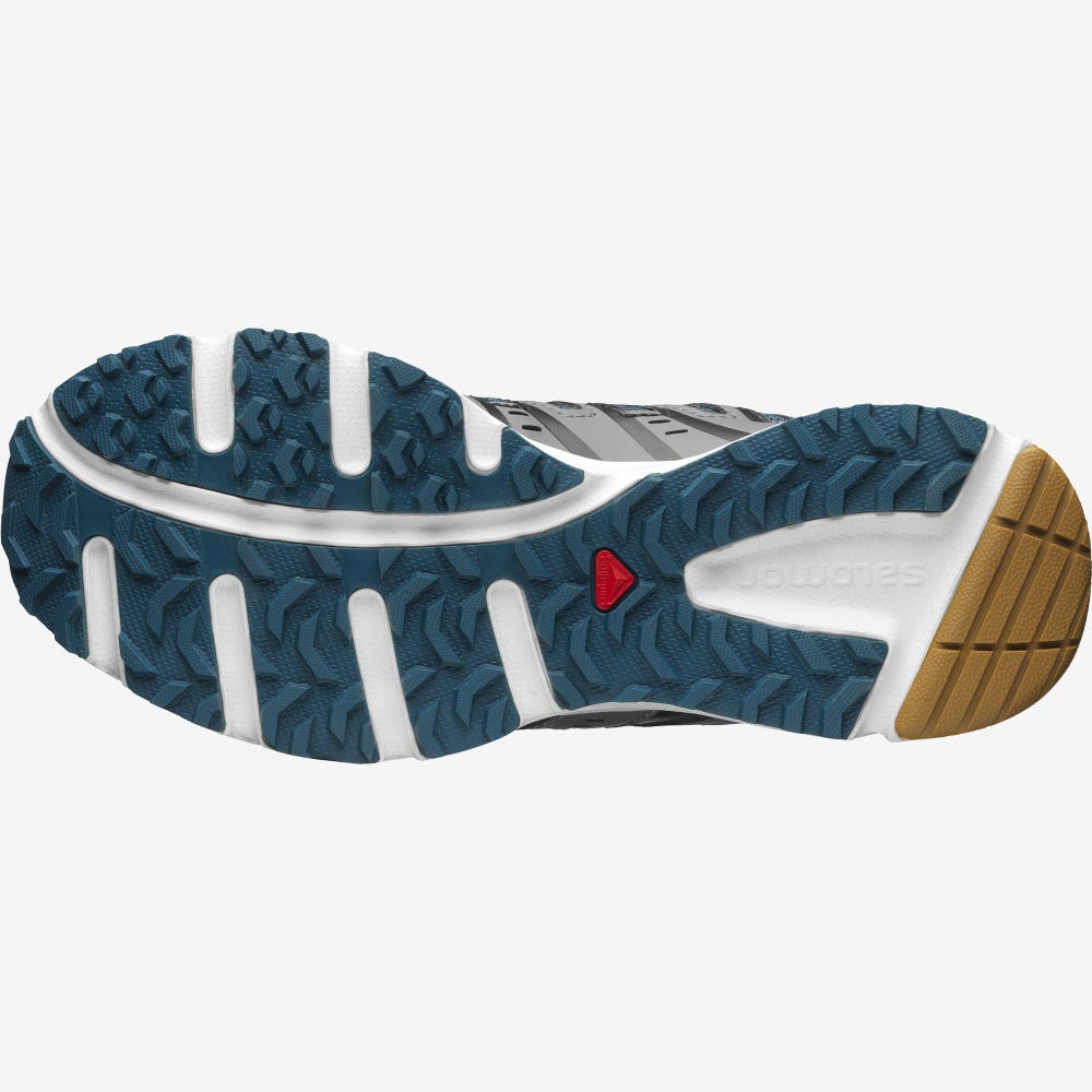 Salomon X-MISSION 3 Női Sportcipő Szürke/Kék | ZPU576190
