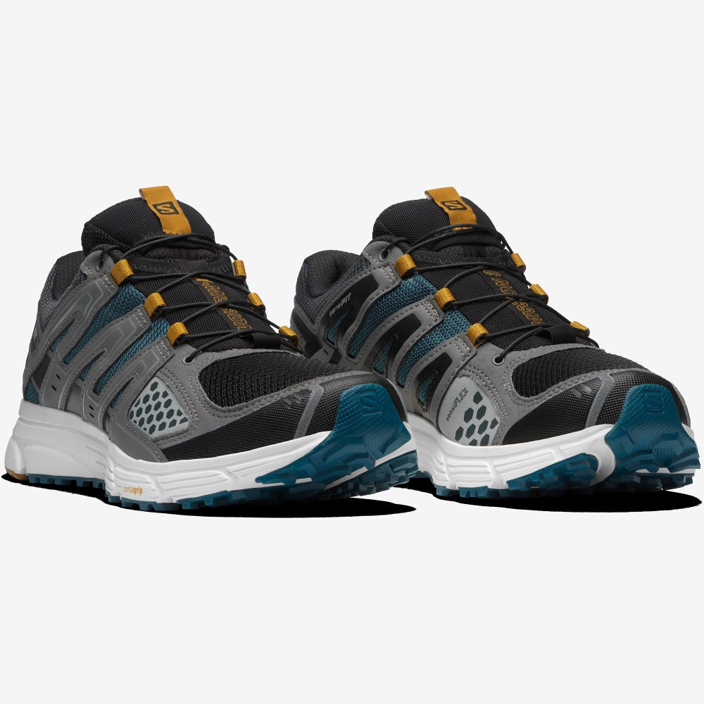 Salomon X-MISSION 3 Női Sportcipő Szürke/Kék | ZPU576190