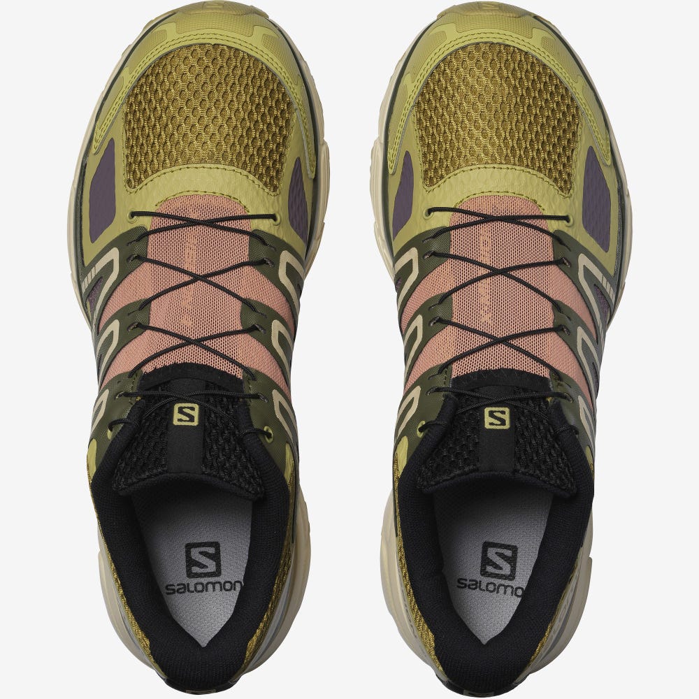 Salomon X-MISSION 4 Férfi Sportcipő Zöld | QHO728395
