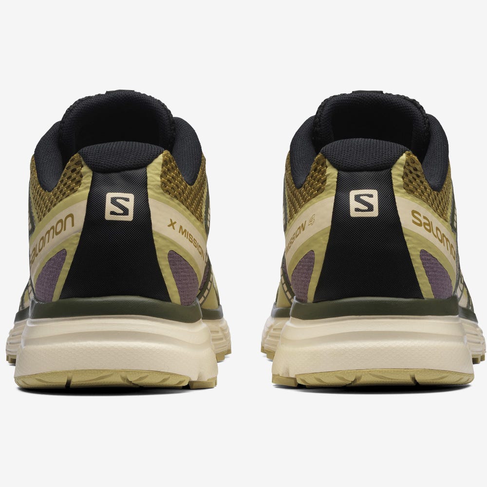 Salomon X-MISSION 4 Férfi Sportcipő Zöld | QHO728395