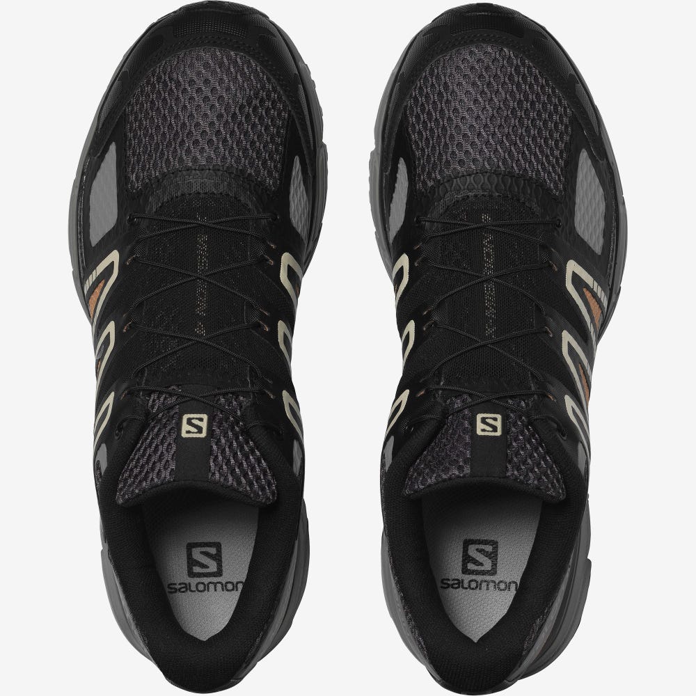 Salomon X-MISSION 4 Női Sportcipő Fekete/Narancssárga | UOI594380