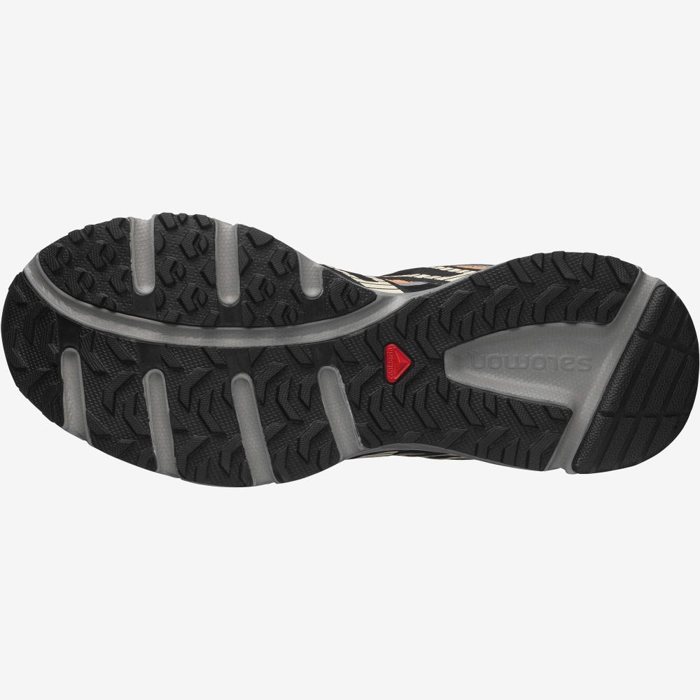 Salomon X-MISSION 4 Női Sportcipő Fekete/Narancssárga | UOI594380