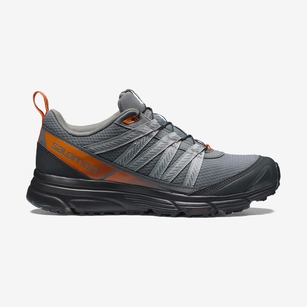 Salomon X-MISSION MYST Férfi Sportcipő Szürke/Narancssárga | DAJ625984