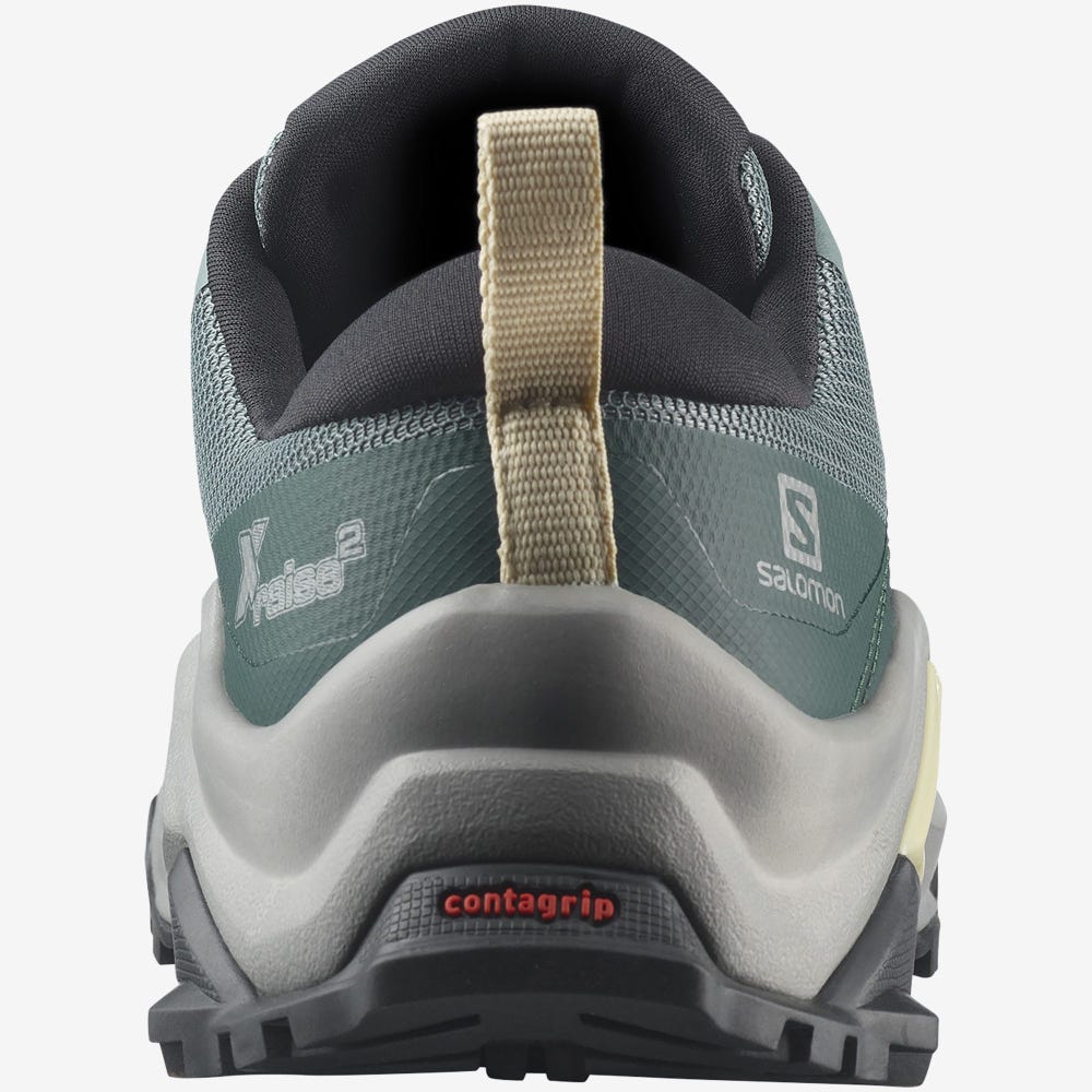 Salomon X RAISE 2 Női Túracipő Kék/MélyZöld | NUM510469
