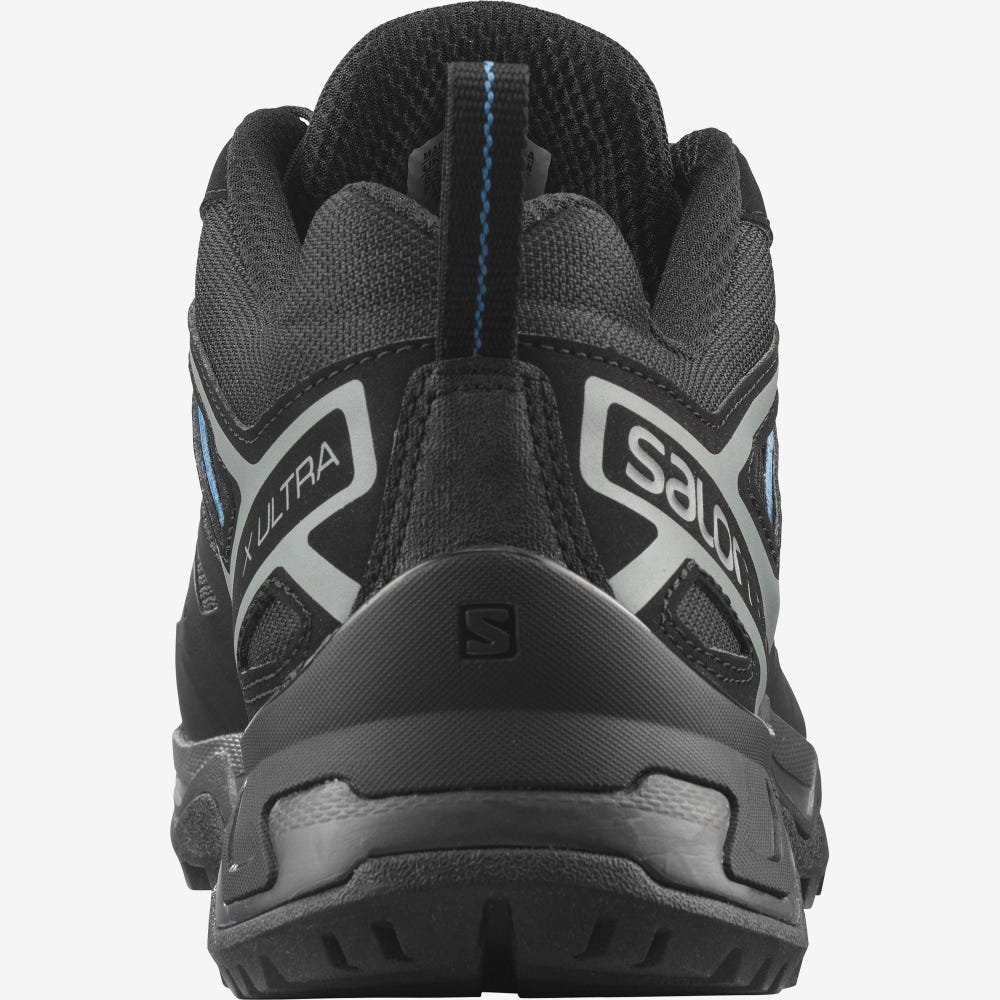 Salomon X ULTRA 3 Férfi Túracipő Fekete/Sötét Kék | DOF528713