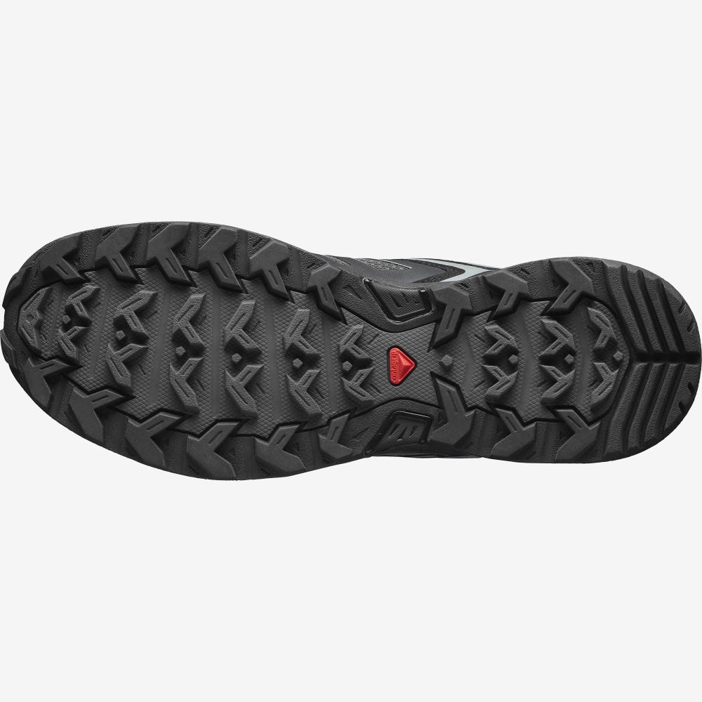 Salomon X ULTRA 3 Férfi Túracipő Fekete/Sötét Kék | DOF528713