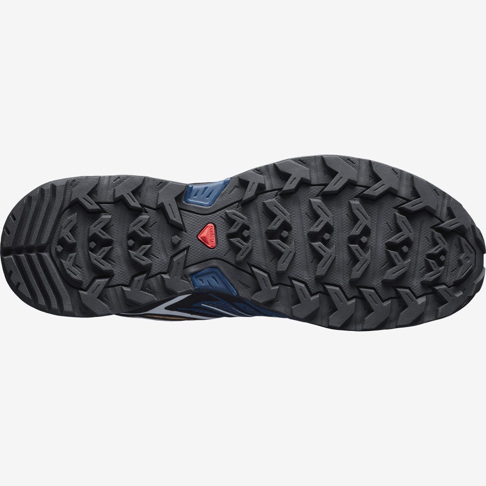 Salomon X ULTRA 3 Férfi Túracipő Sötétkék/Fekete | HUA149085