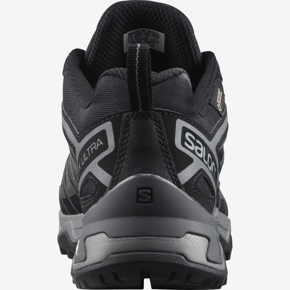 Salomon X ULTRA 3 GORE-TEX Férfi Túracipő Fekete | UBL490726