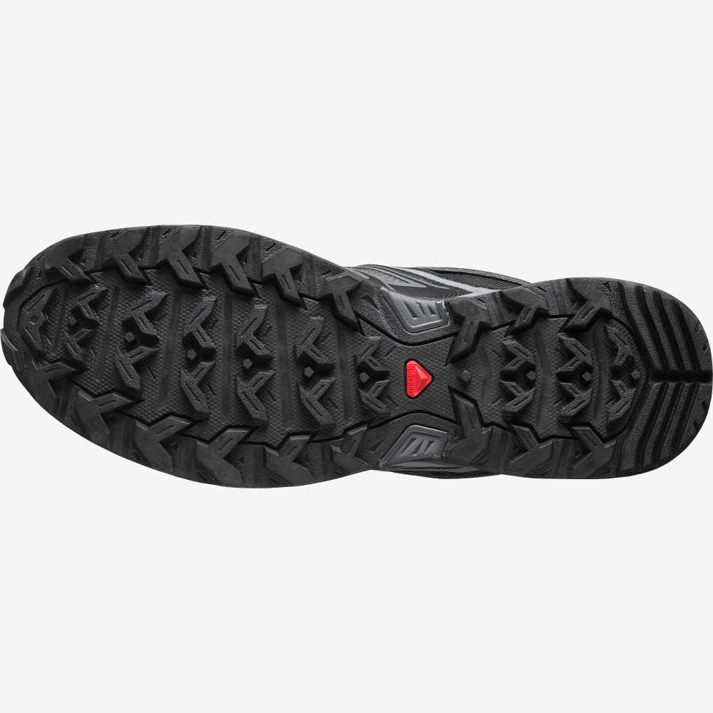 Salomon X ULTRA 3 GORE-TEX Férfi Túracipő Fekete | UBL490726