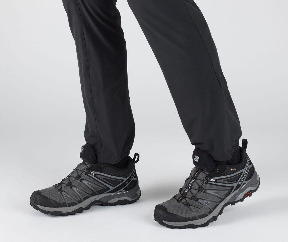 Salomon X ULTRA 3 GORE-TEX Férfi Túracipő Fekete | UBL490726
