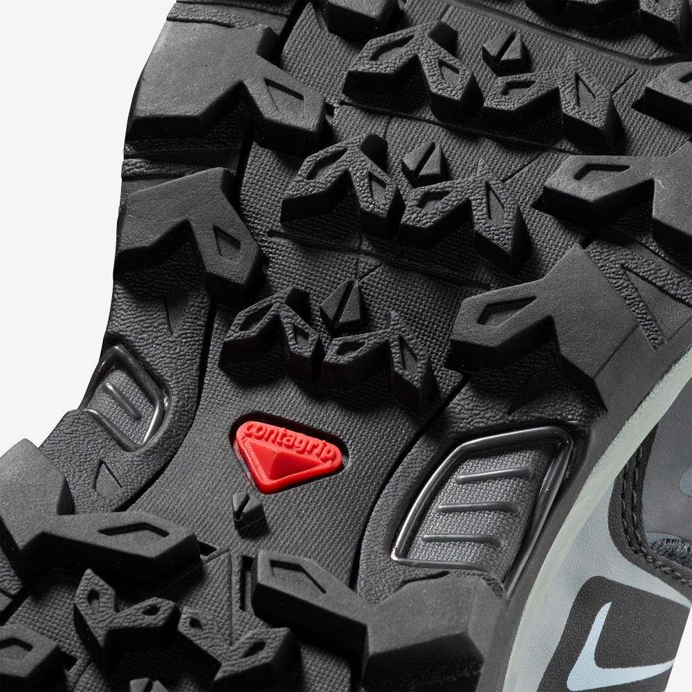 Salomon X ULTRA 3 Női Túracipő Szürke/Kék | ESW167480