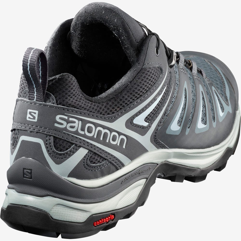 Salomon X ULTRA 3 Női Túracipő Szürke/Kék | ESW167480