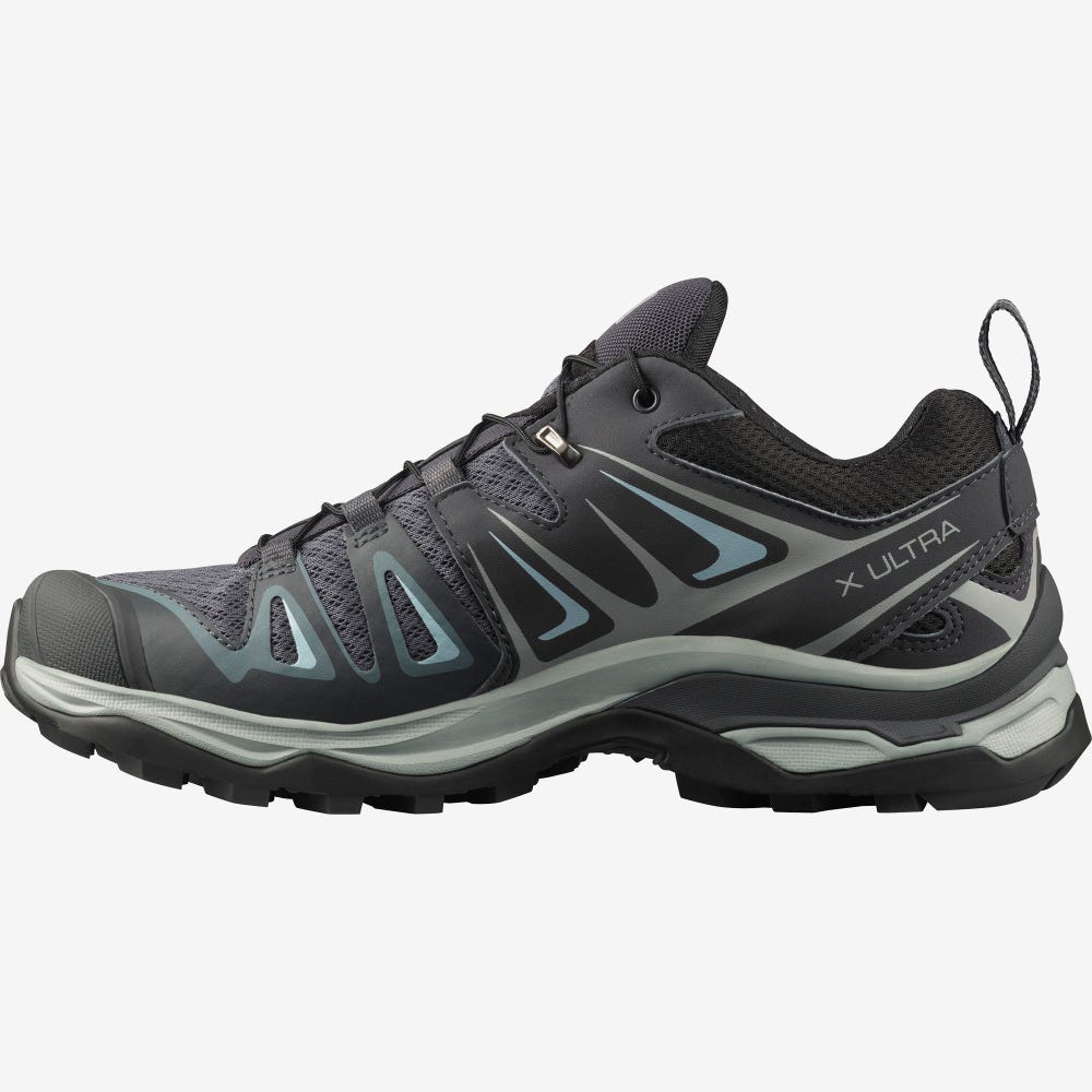 Salomon X ULTRA 3 Női Túracipő Szürke/Kék | ESW167480