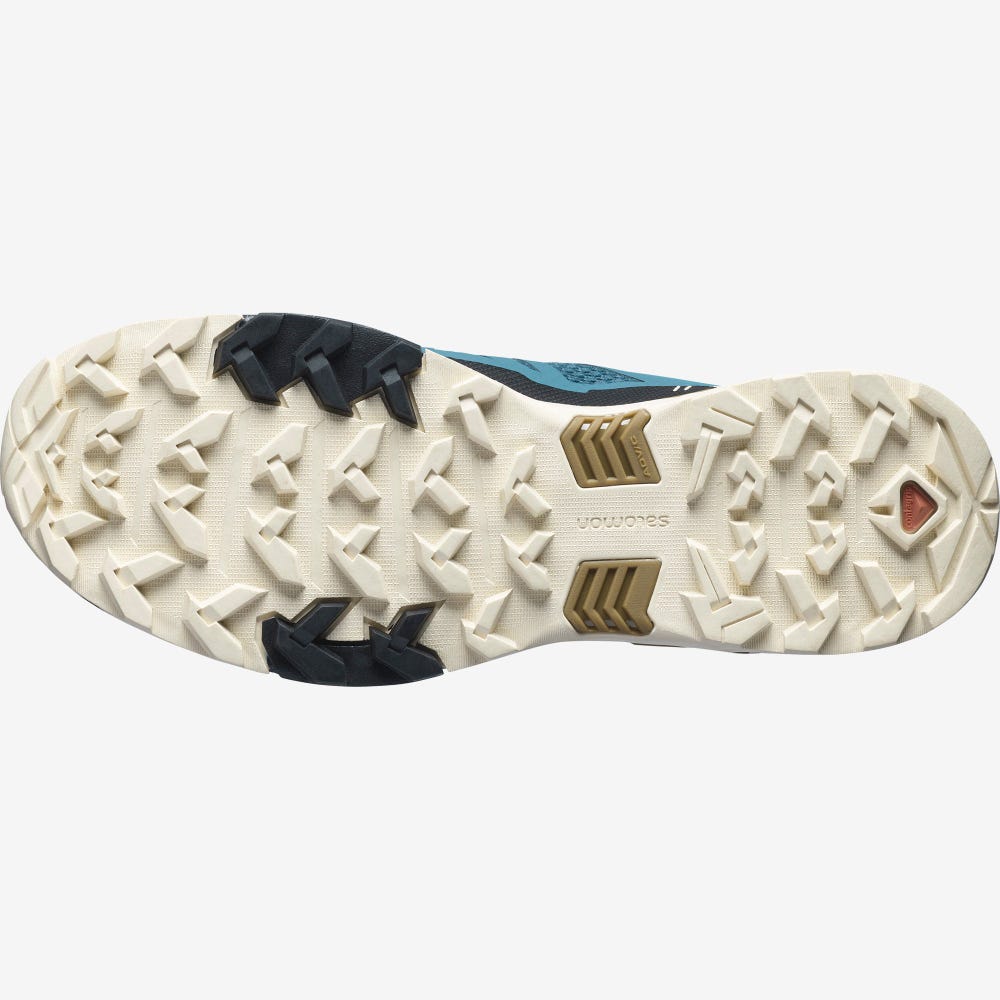 Salomon X ULTRA 4 Férfi Túracipő Kék/Barna | QTS943658