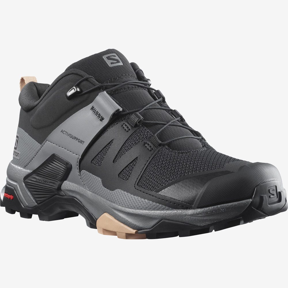 Salomon X ULTRA 4 Női Túracipő Fekete | SYW135874
