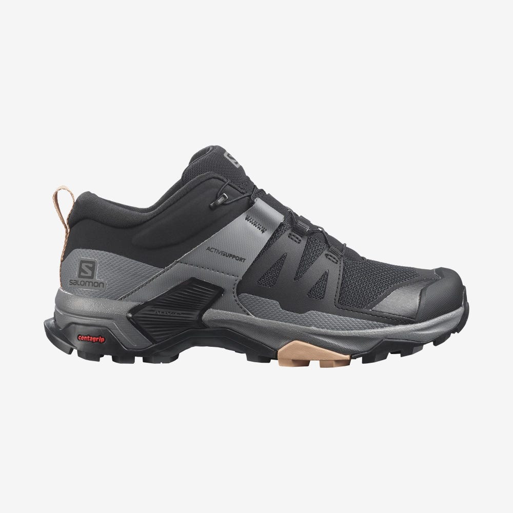 Salomon X ULTRA 4 Női Túracipő Fekete | SYW135874